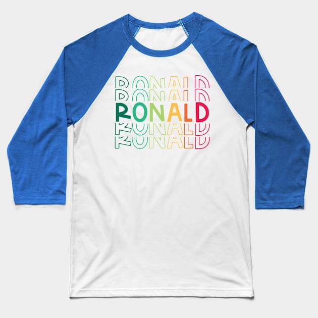 RONALD Baseball T-Shirt by Motiejus